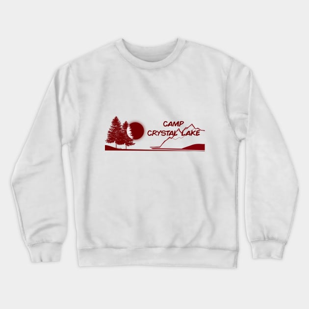 Camp Crystal Lake Crewneck Sweatshirt by Studio Lockhart